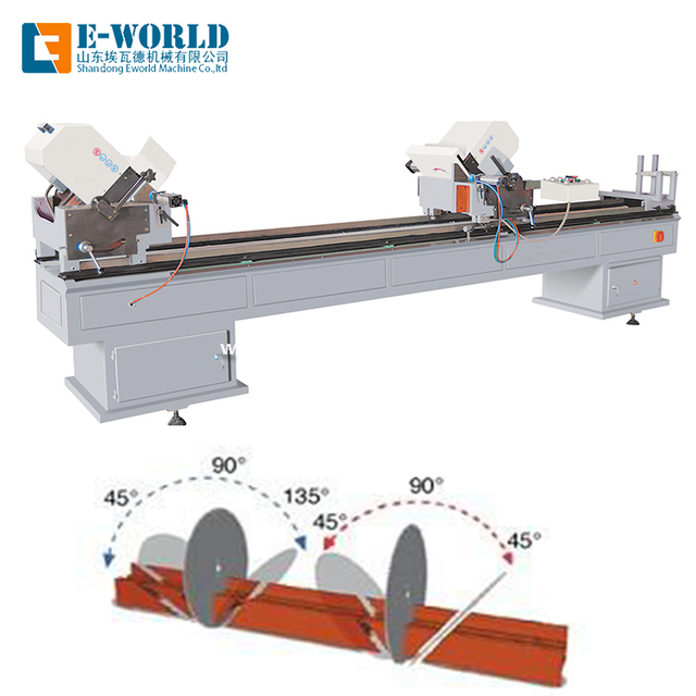 PVC Profile Window Miter Saw UPVC Window Making Machine