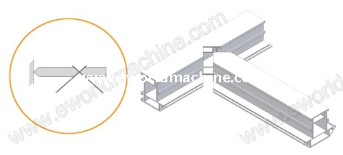 PVC Window Cutting Fabrication Making Machinery