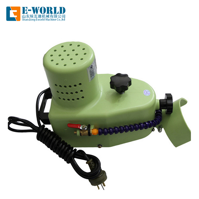 Small portable glass edging machine
