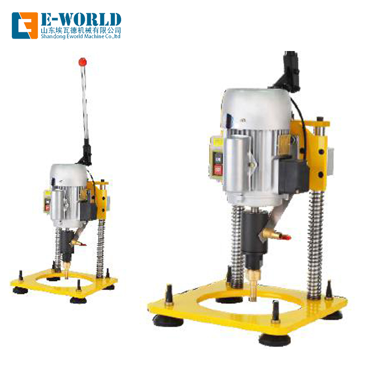 hand use portable small size glass drilling machine