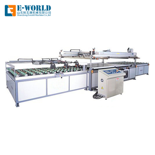 Automatic Glass Screen Printing Machine with IR Drying UV Curing