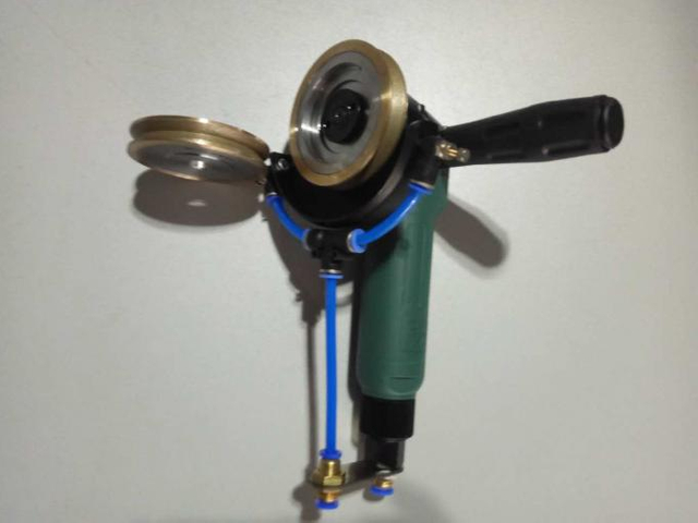 Portable manual glass edging Polishing Grinding machine