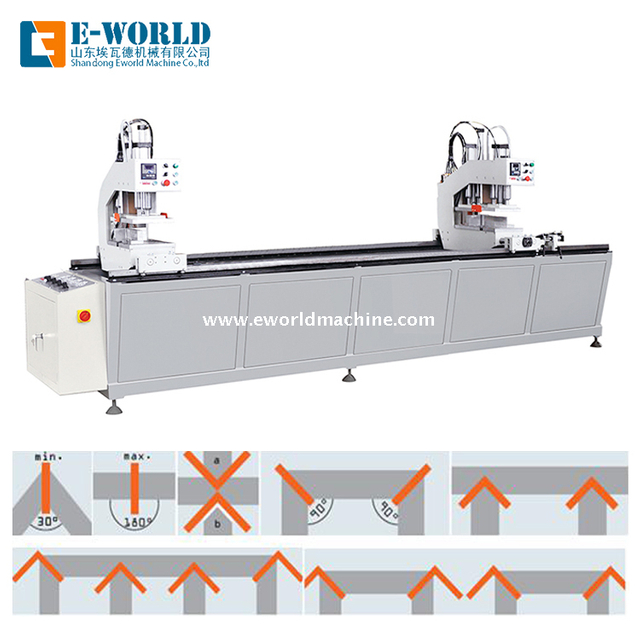 Portable Vinyl Profile Upvc Window Door Making Machine