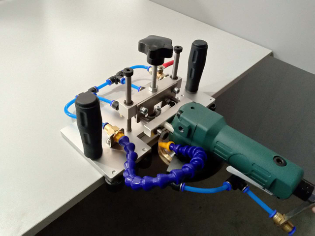 Pneumatic Handheld Manual Glass Grinder