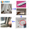 UPVC PVC Profile Window Glazing Bead Cutting Machine
