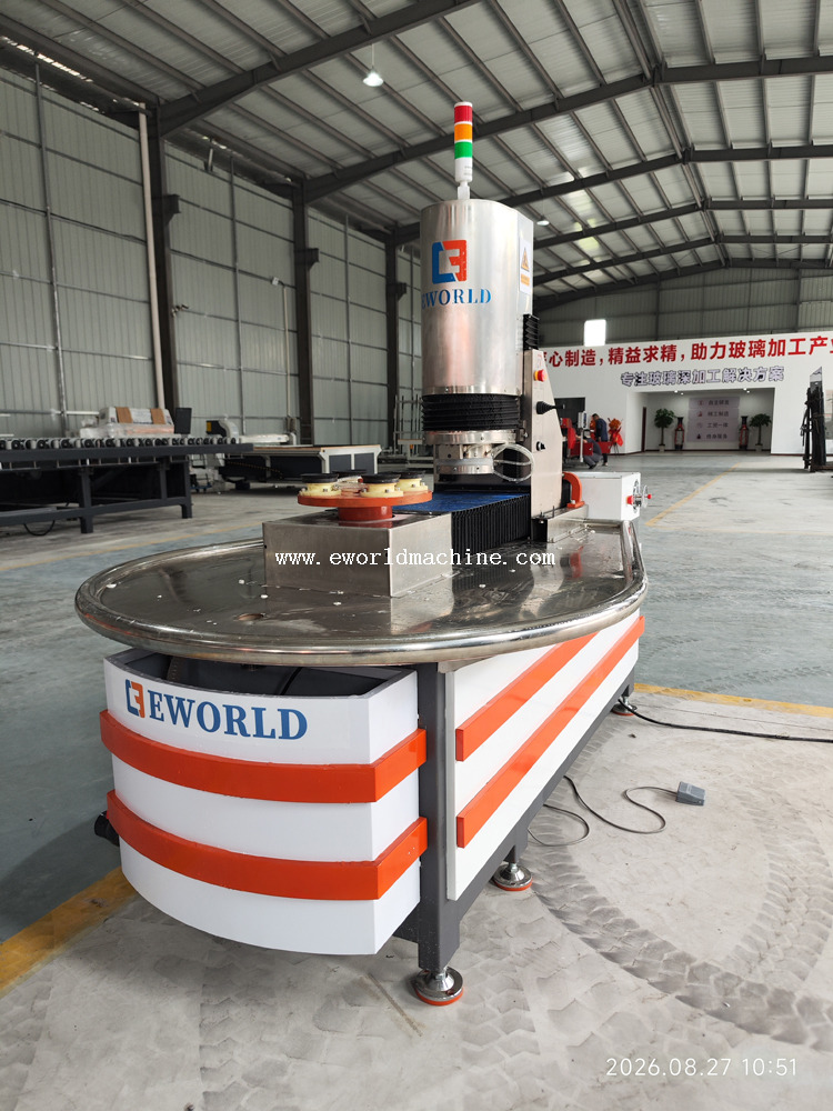 CNC Glass Working Center for Irregular Shaped Edging Vertical Smart Glass Edging Integrated Machine
