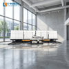 Automatic Glass edging machine with four side turnable convey table