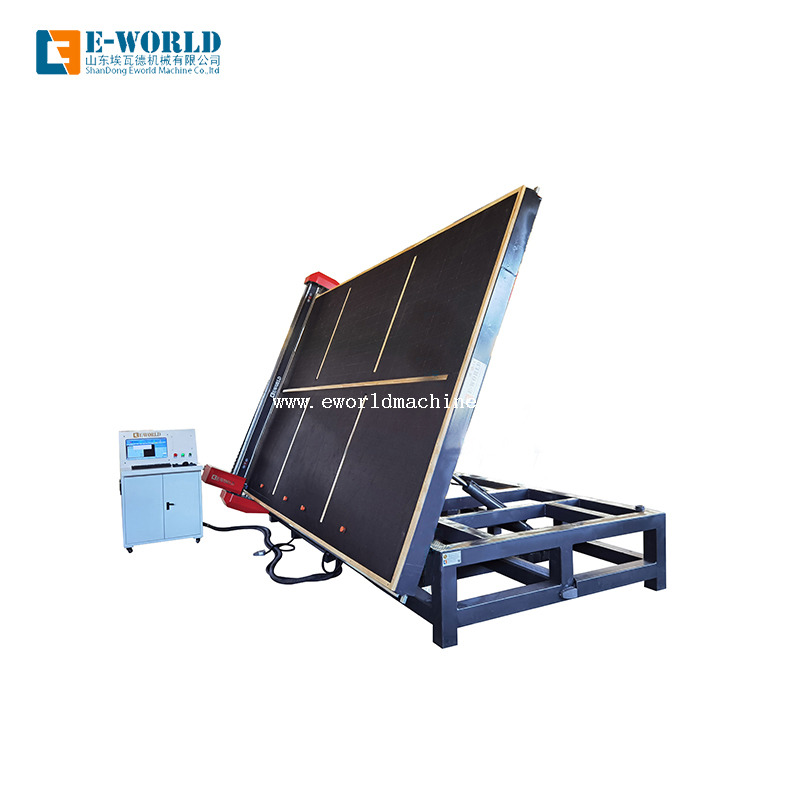 High Efficiency Glass Breaking Tilting Cutting Table Automatic Automatic Glass Cutting Tilting Machine Supplier