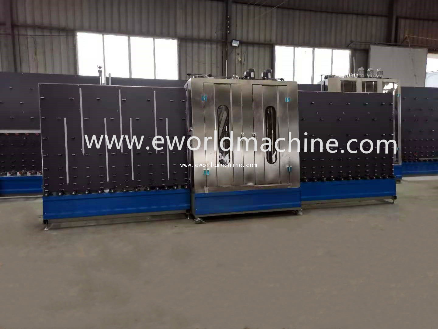 High Speed Full Automatic LOW E Vertical Glass Washing Drying Machine