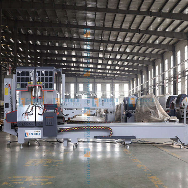 Aluminum Window Machine CNC Double Head Cutting Saw Aluminum Cutting Machine
