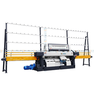 PLC controller automatic straight line glass polishing machine