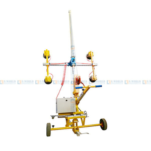 Durable Electricity Curved Bus Glass Lifting Equipment