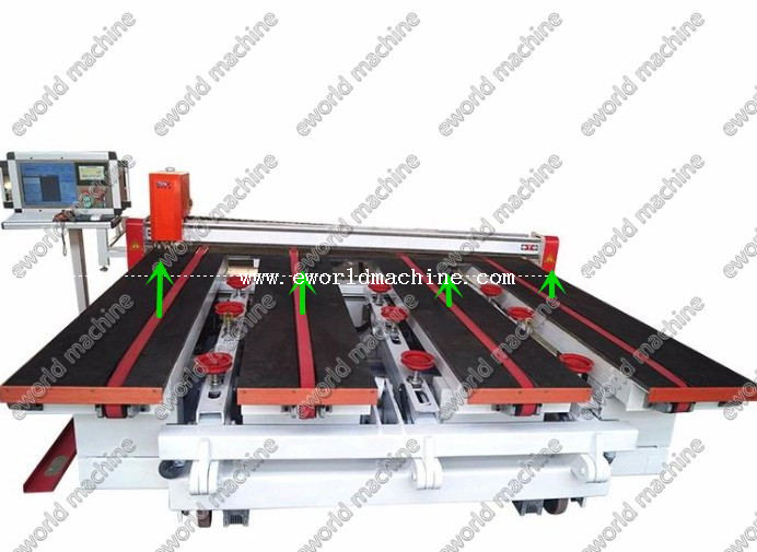 Automatic Integrated Glass Cutting Machine with Loading And Breaking