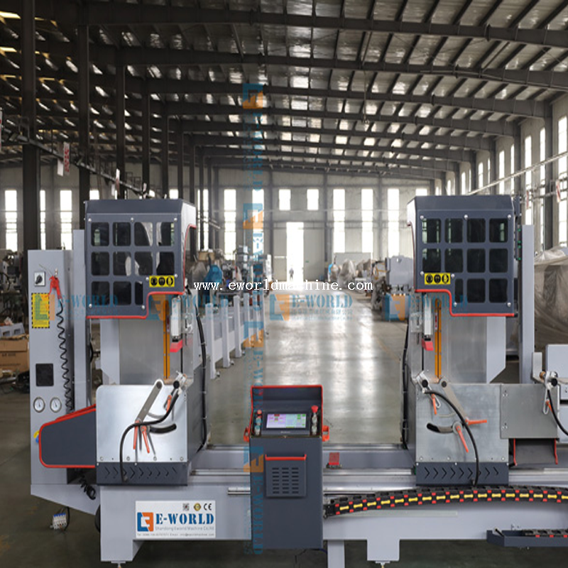 Aluminum Window Machine CNC Double Head Cutting Saw Aluminum Cutting Machine