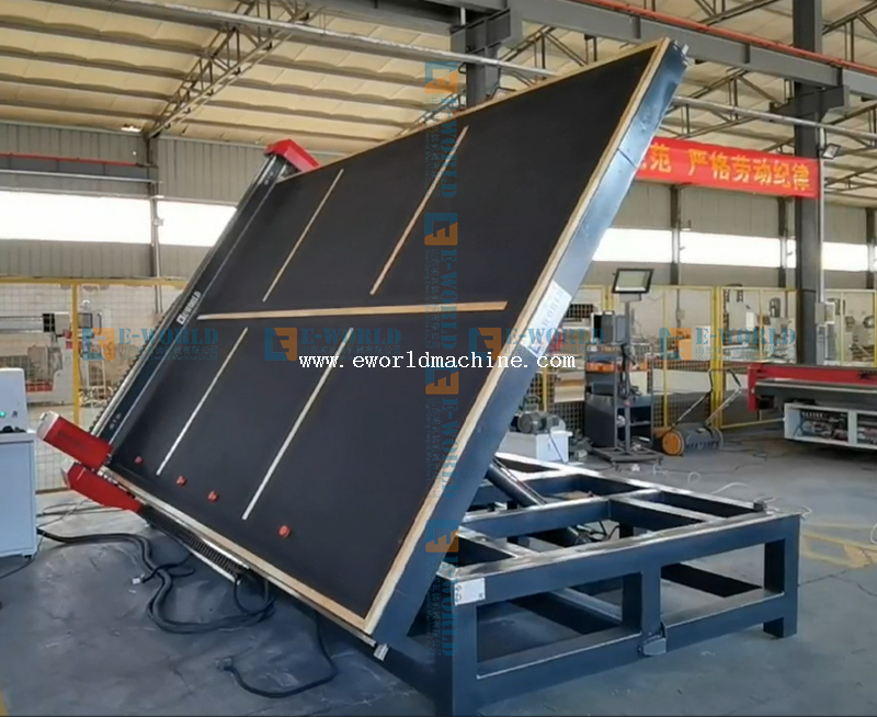 High Efficiency Glass Breaking Tilting Cutting Table Automatic Automatic Glass Cutting Tilting Machine Supplier