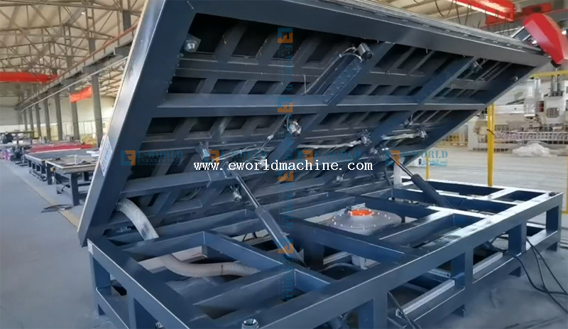High Efficiency Glass Breaking Tilting Cutting Table Automatic Automatic Glass Cutting Tilting Machine Supplier