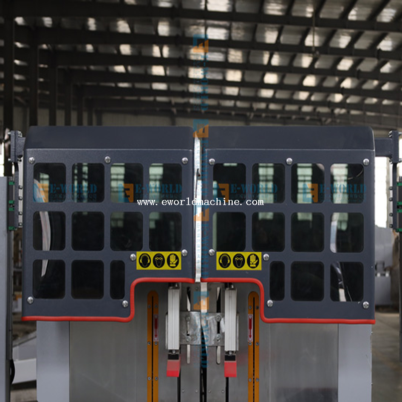 Aluminum Window Machine CNC Double Head Cutting Saw Aluminum Cutting Machine