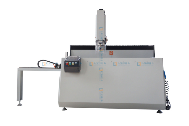 CNC Aluminum Profile Drilling And Milling Machine