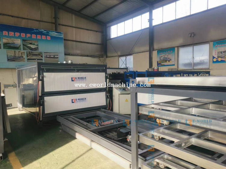 EVA Laminating Film Glass Machine EVA Laminating Glass Furance