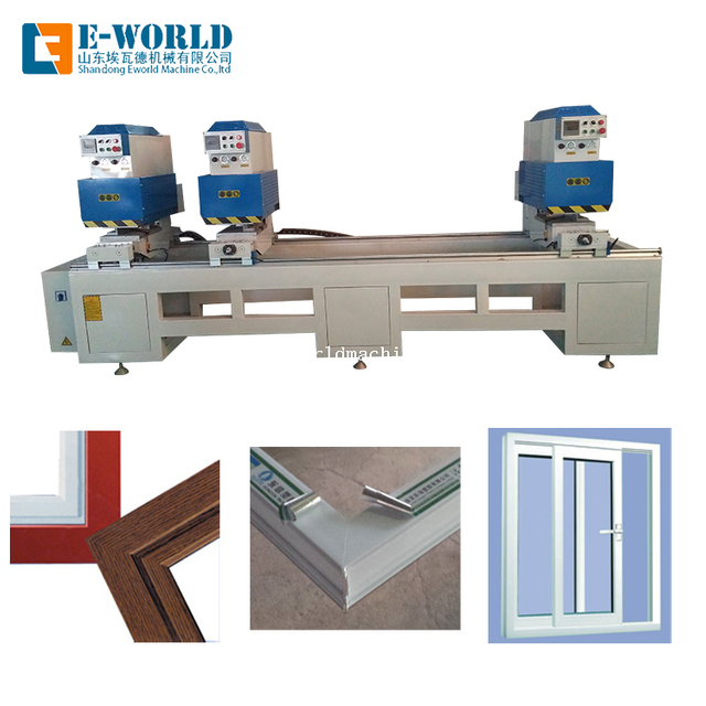 UPVC Aluminum Window Door Seamless Welding Making Machine