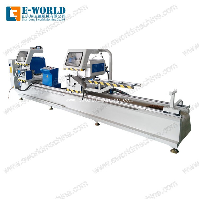 Aluminum window door making Double Head Cutting Machine