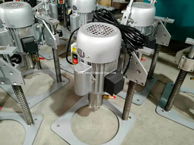 Horizontal Portable Small Size Manual Glass Drilling Machine 